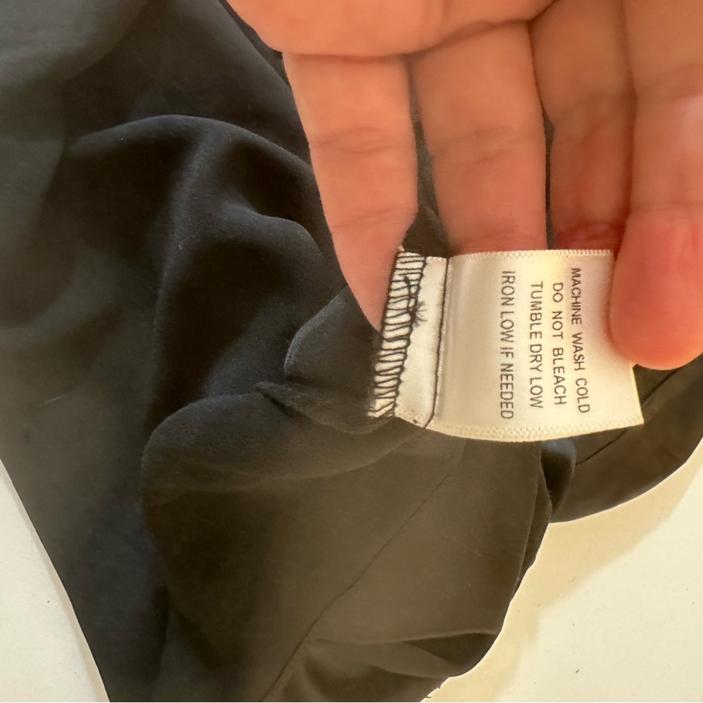JLUXLABLE Black Anastacia‎ Satin Corset Drapy OneShoulder Front Slit Dress NWT S - Picture 12 of 16